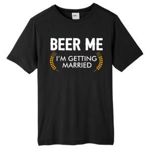 Funny Beer Me I'm Getting Married Tall Fusion ChromaSoft Performance T-Shirt