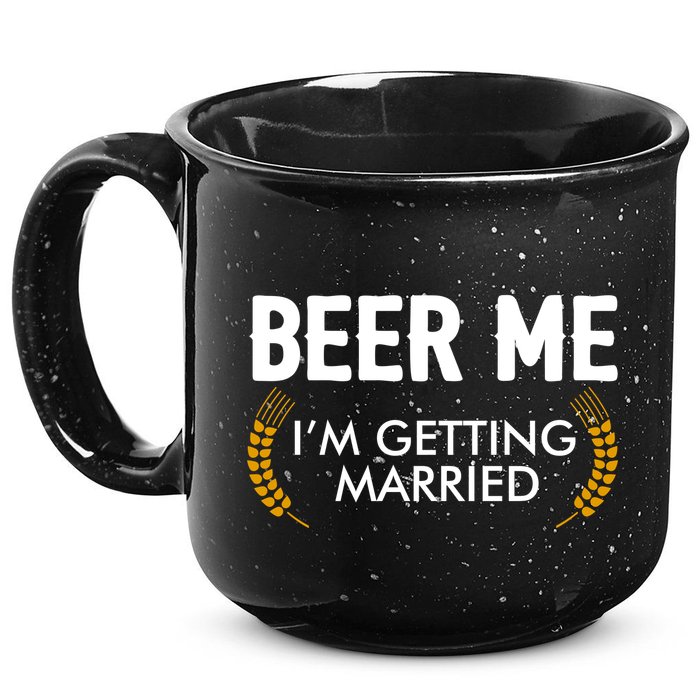 Funny Beer Me I'm Getting Married 15oz Campfire Ceramic Mug