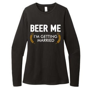 Funny Beer Me I'm Getting Married Womens CVC Long Sleeve Shirt