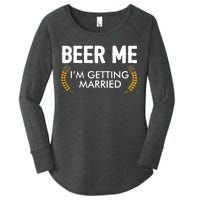 Funny Beer Me I'm Getting Married Women's Perfect Tri Tunic Long Sleeve Shirt