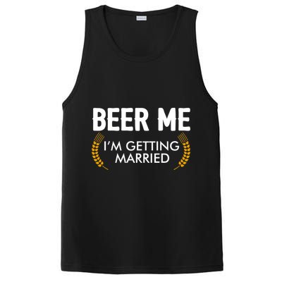 Funny Beer Me I'm Getting Married PosiCharge Competitor Tank