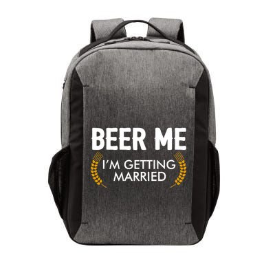 Funny Beer Me I'm Getting Married Vector Backpack