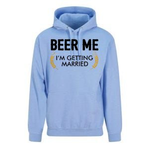 Funny Beer Me I'm Getting Married Unisex Surf Hoodie