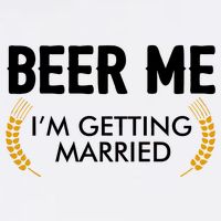 Funny Beer Me I'm Getting Married Garment-Dyed Sweatshirt