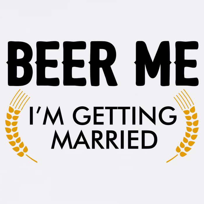 Funny Beer Me I'm Getting Married Garment-Dyed Sweatshirt