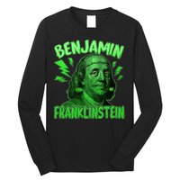 Funny Benjamin Franklinstein Long Sleeve Shirt