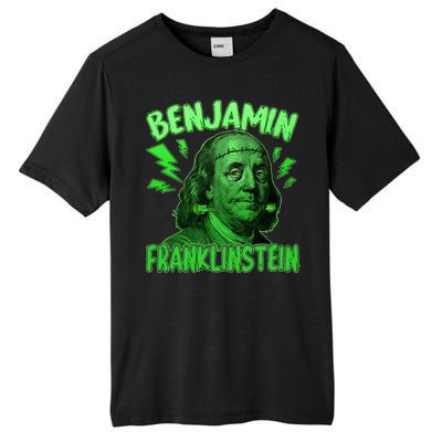 Funny Benjamin Franklinstein Tall Fusion ChromaSoft Performance T-Shirt