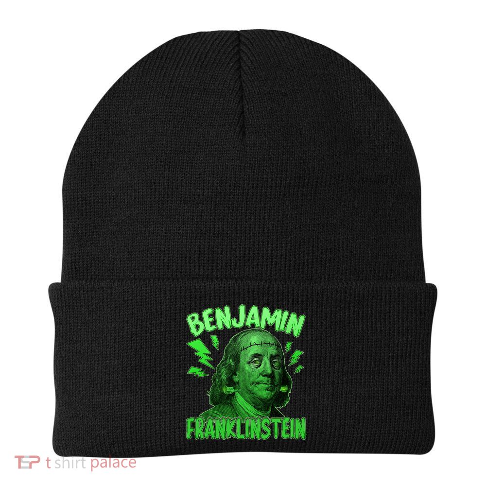 Funny Benjamin Franklinstein Knit Cap Winter Beanie