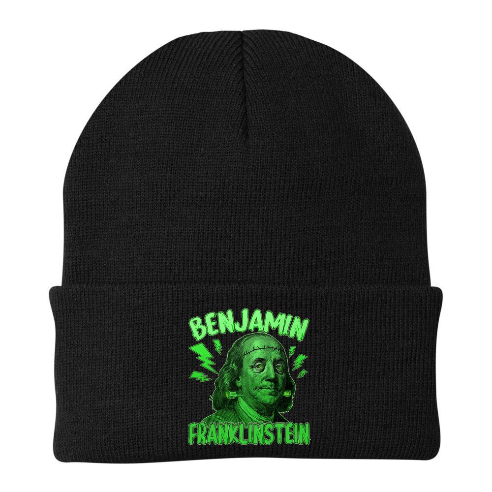Funny Benjamin Franklinstein Beanie