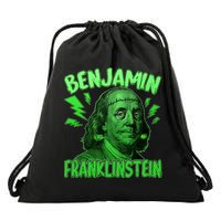 Funny Benjamin Franklinstein Drawstring Bag