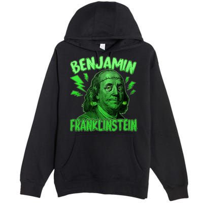 Funny Benjamin Franklinstein Premium Pullover Hoodie