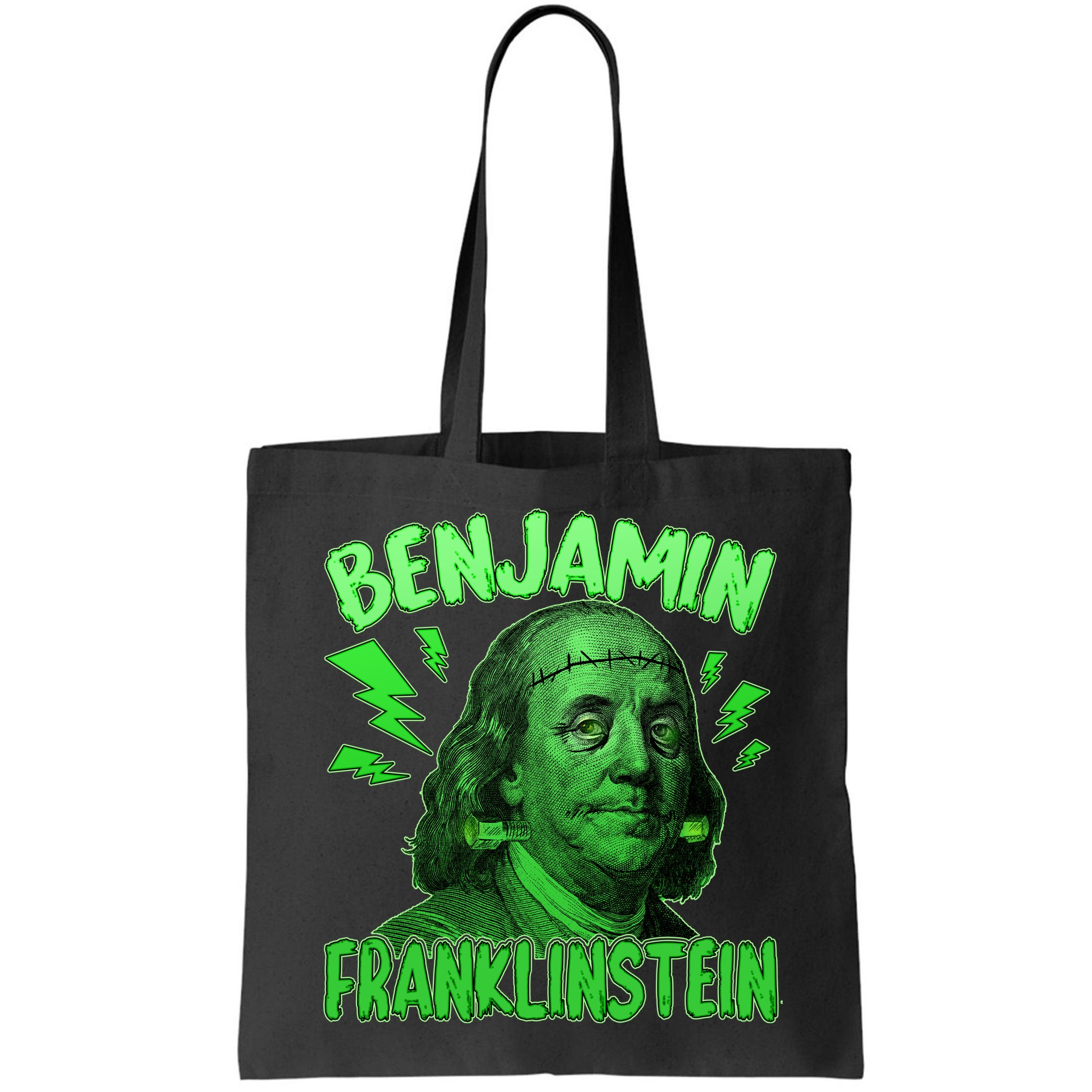 Funny Benjamin Franklinstein Bag