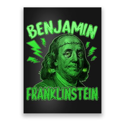 Funny Benjamin Franklinstein Poster