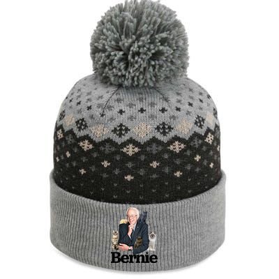 Funny Bernie Sanders Cats The Baniff Cuffed Pom Beanie