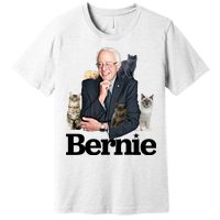 Funny Bernie Sanders Cats Premium T-Shirt