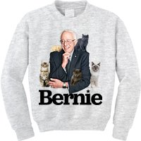 Funny Bernie Sanders Cats Kids Sweatshirt