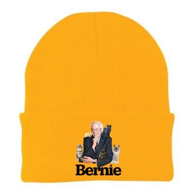 Funny Bernie Sanders Cats Knit Cap Winter Beanie