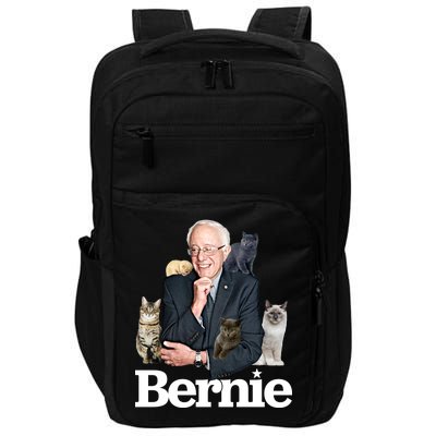 Funny Bernie Sanders Cats Impact Tech Backpack