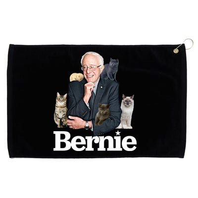 Funny Bernie Sanders Cats Grommeted Golf Towel