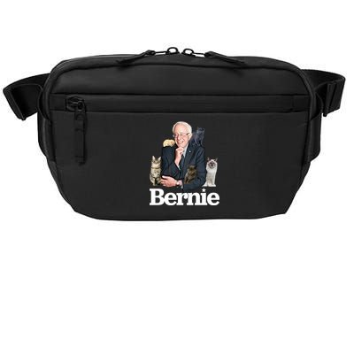 Funny Bernie Sanders Cats Crossbody Pack