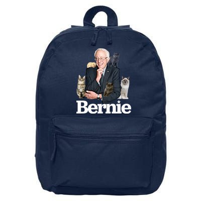 Funny Bernie Sanders Cats 16 in Basic Backpack