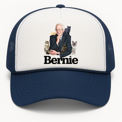 Funny Bernie Sanders Cats Trucker Hat