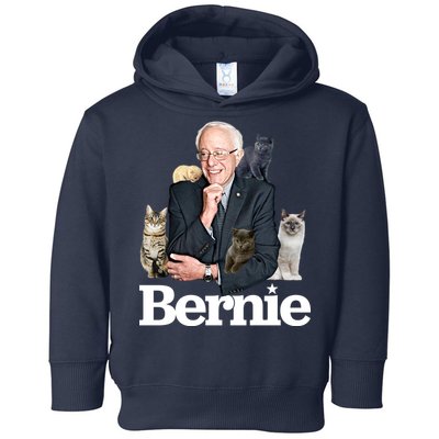 Funny Bernie Sanders Cats Toddler Hoodie