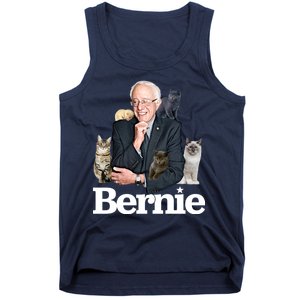 Funny Bernie Sanders Cats Tank Top