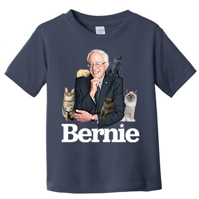 Funny Bernie Sanders Cats Toddler T-Shirt