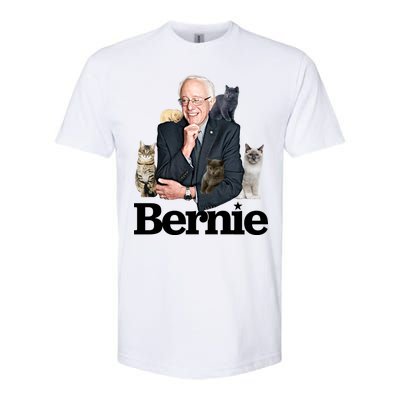 Funny Bernie Sanders Cats Softstyle CVC T-Shirt