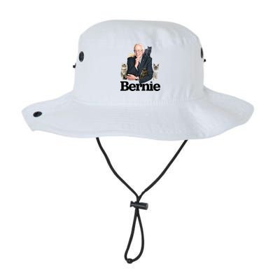 Funny Bernie Sanders Cats Legacy Cool Fit Booney Bucket Hat