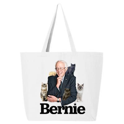 Funny Bernie Sanders Cats 25L Jumbo Tote