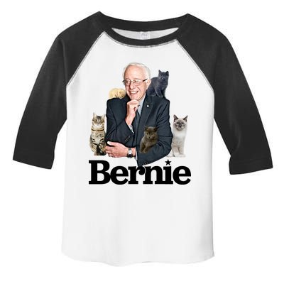 Funny Bernie Sanders Cats Toddler Fine Jersey T-Shirt