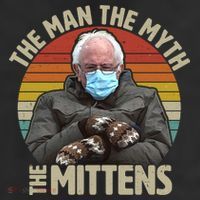 Funny Bernie Sanders Meme The Man The Myth The Mittens Beanie