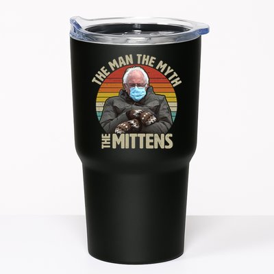 Funny Bernie Sanders Meme The Man The Myth The Mittens Tumbler