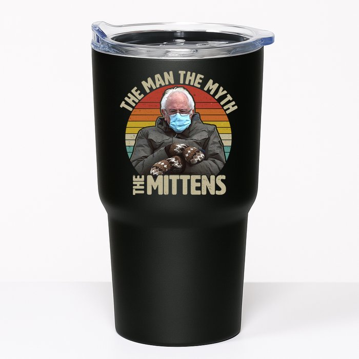 Funny Bernie Sanders Meme The Man The Myth The Mittens Tumbler