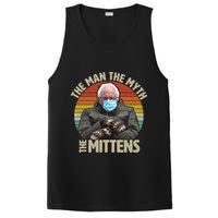 Funny Bernie Sanders Meme The Man The Myth The Mittens PosiCharge Competitor Tank