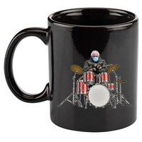 Funny Bernie Sanders Mittens Meme Drummer 11oz C Handle Ceramic Mug