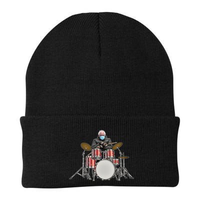 Funny Bernie Sanders Mittens Meme Drummer Beanie
