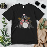 Funny Bernie Sanders Mittens Meme Drummer Premium T-Shirt