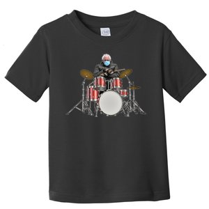 Funny Bernie Sanders Mittens Meme Drummer Toddler T-Shirt