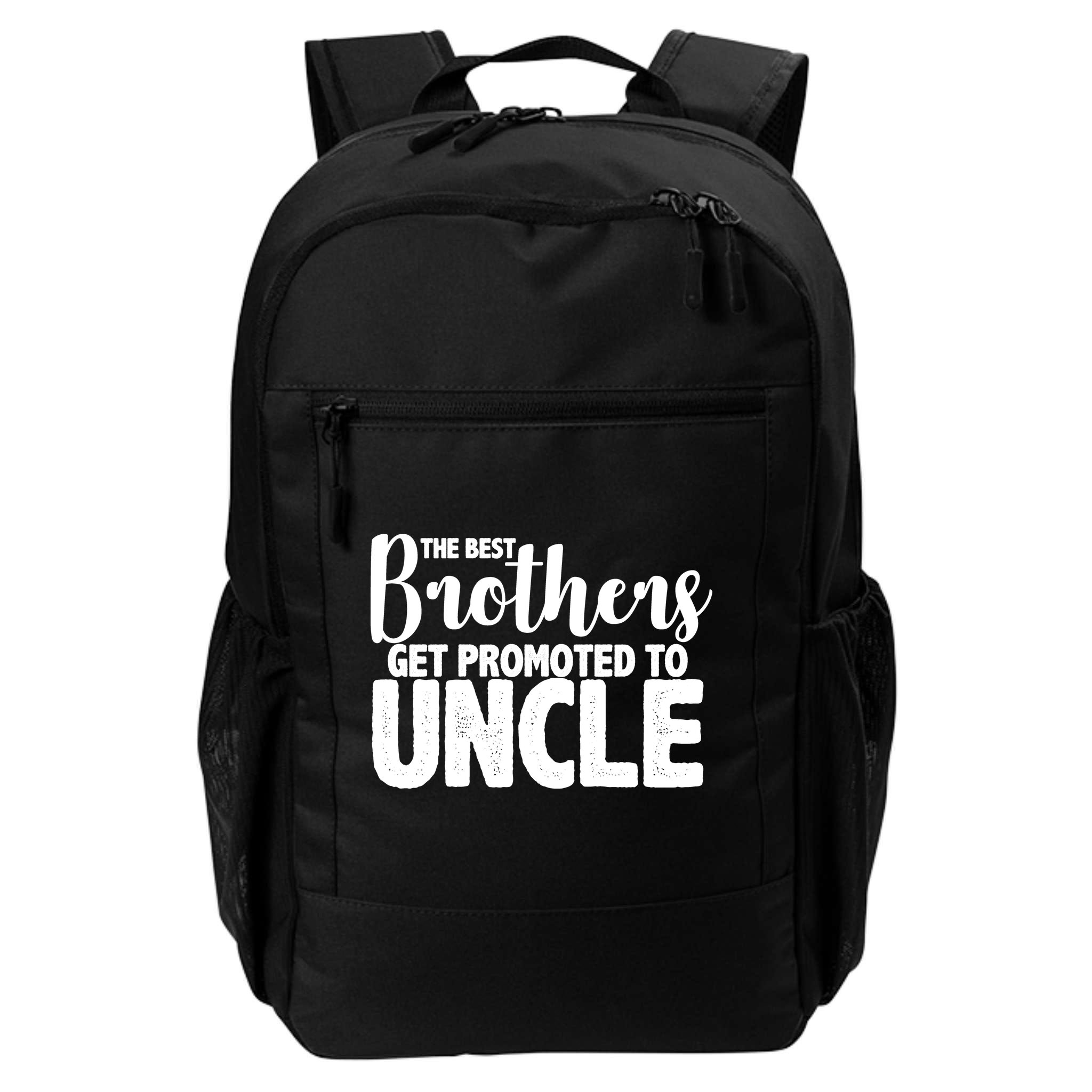 Funny Best Brothers Get Promoted To Uncle Backpack