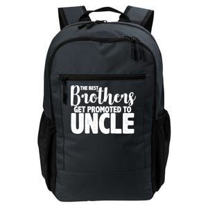 Funny Best Brothers Get Promoted To Uncle Daily Commute Backpack