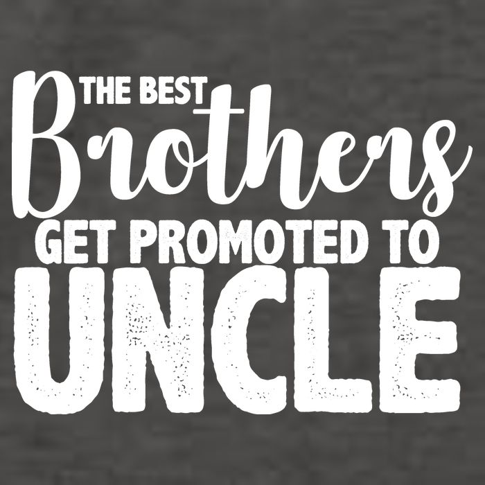 Funny Best Brothers Get Promoted To Uncle Vector Backpack