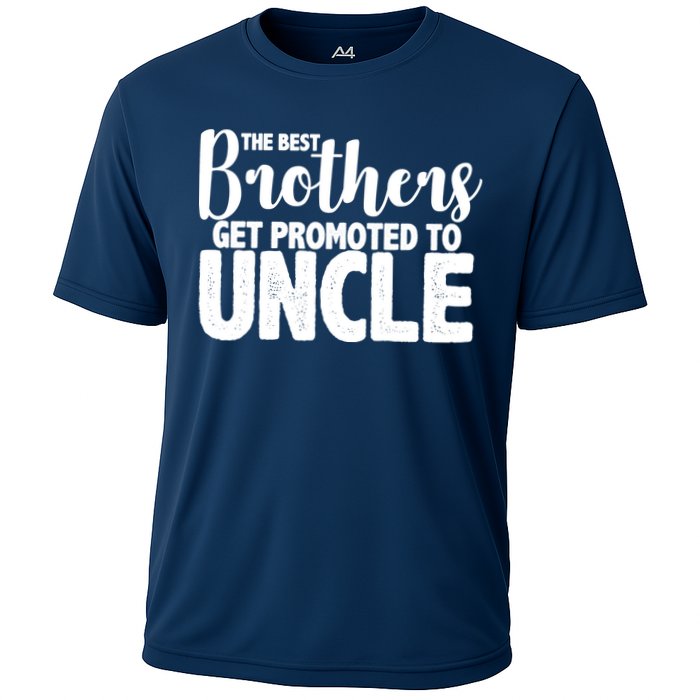 Funny Best Brothers Get Promoted To Uncle Cooling Performance Crew T-Shirt
