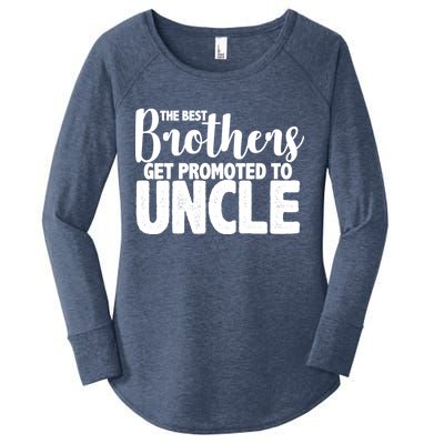 Funny Best Brothers Get Promoted To Uncle Women's Perfect Tri Tunic Long Sleeve Shirt