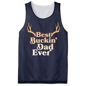 Funny Best Buckin Dad Ever Mesh Reversible Basketball Jersey Tank