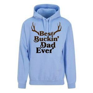 Funny Best Buckin Dad Ever Unisex Surf Hoodie