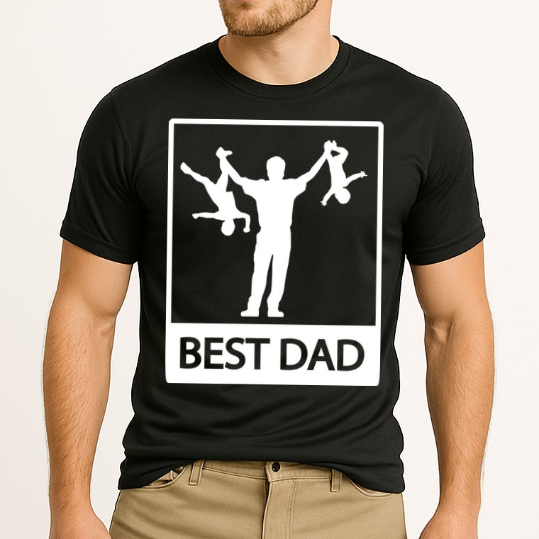 Funny Best Dad Performance Shirt