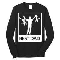Funny Best Dad Long Sleeve Shirt